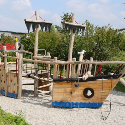 Piratenschiff "Auf wuider See"